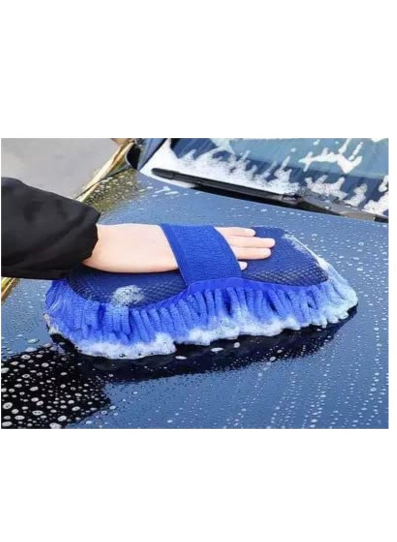 lebonaer ​Premium 6-Pack Microfiber Car Drying Towels and 2 Wash Mitts Set - Ultra-Soft, Highly Absorbent, Scratch-Free Cleaning Cloths for Auto Detailing, Wax Application, Glass Polishing, Interior Dusting, and Waterless Wash for Car, Motorcycle, and Household Surfaces. Best microfiber towels for drying car without streaks, super absorbent waffle weave drying towel for quick water bead removal, scratch-free car wash mitts for safe soap sudsing, professional-grade auto detailing towel kit for enthusiasts, deep pile microfiber cloths for applying wax and polish, high GSM plush drying towels for luxury car finish, zero lint microfiber towels for cleaning glass and windows, versatile cleaning towels for household dusting and polishing, effective waterless car wash towels for quick detailer spray, gentle yet durable towels for motorcycle and bike cleaning, microfiber wash kit for beginner and professional detailers, color-coded towels for separate cleaning tasks (wheels, paint, interior), highly ef - Image 5