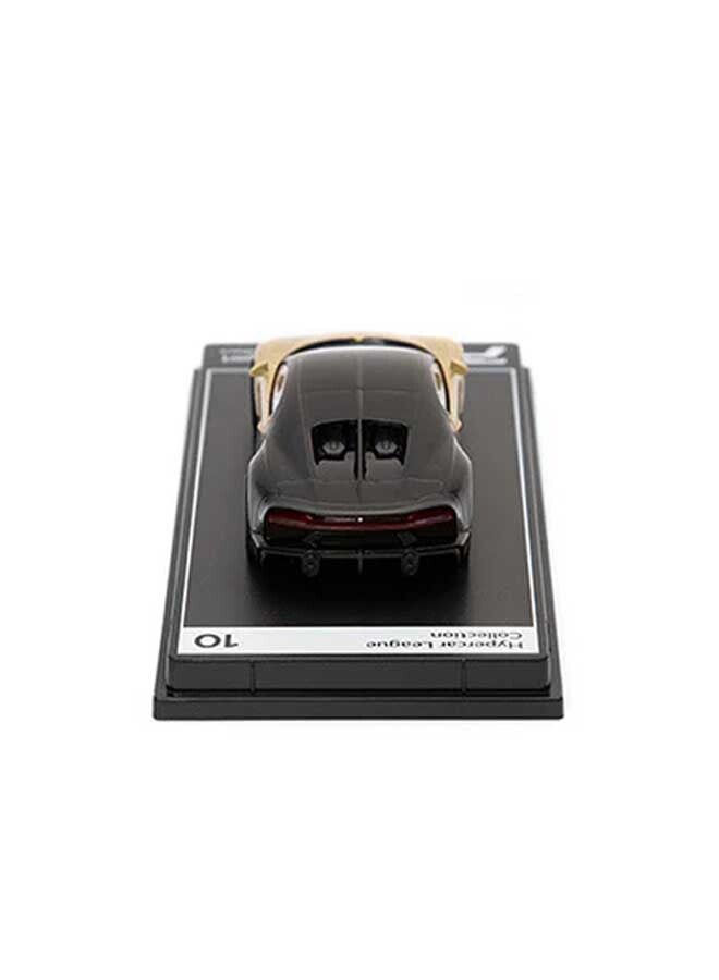 PosterCars PosterCars - 1:64 Scale Bugatti Chiron Supersport (Silk & Nocturne Black) Hypercar League Collection  - Image 3