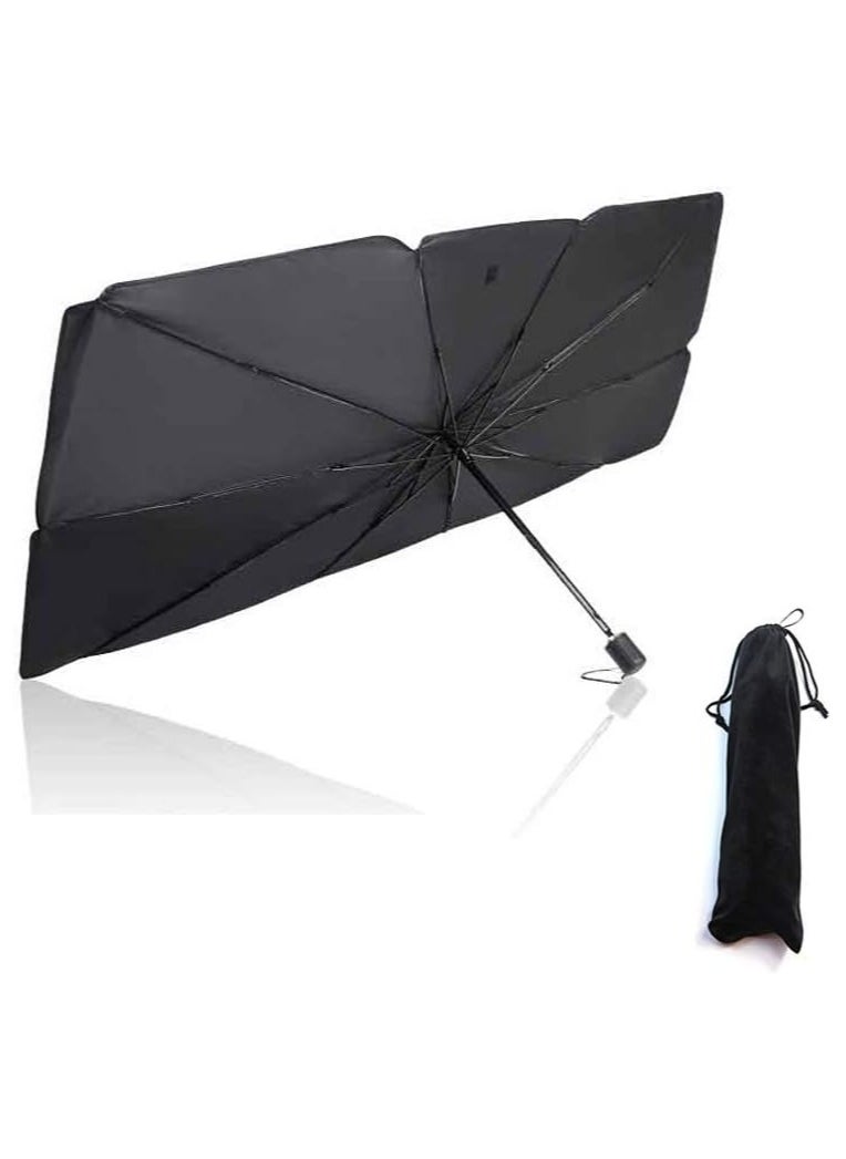 Link - Car Sun Shade Car Sun Umbrella UV Sun Umbrella for Car - Large - Image 1