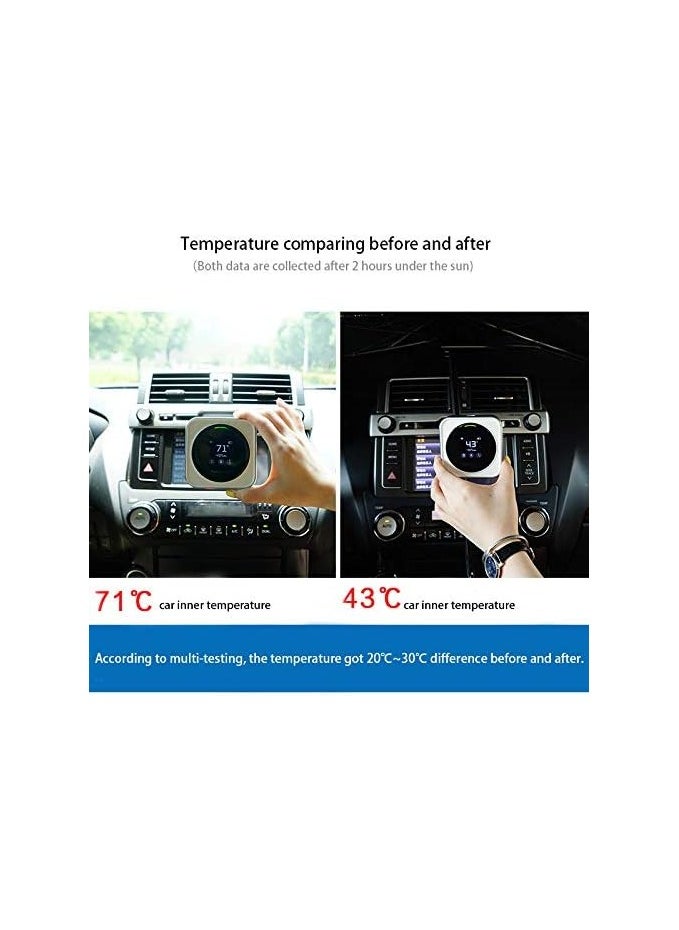 Link - Car Sun Shade Car Sun Umbrella UV Sun Umbrella for Car - Large - Image 1