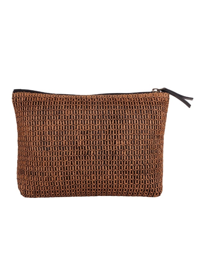Beavake Rustic Brown Big Pouch - Image 5