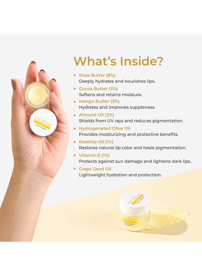 بريتون بلسم تفتيح الشفاه من يو في دوكس بعامل حماية من الشمس 40 PA++ | غني بزيت اللوز وزيت الزيتون وفيتامين هـ | يعيد لون الشفاه الطبيعي | يرطب ويحمي ويغذي | عناية فائقة، معتمد من أطباء الجلدية | بلسم شفاه مناسب للجنسين بنكهة الفانيليا | مختبر من قبل أطباء الجلدية - Image 4