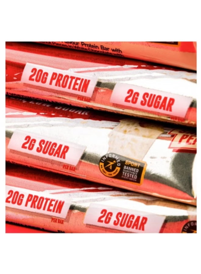 Grenade High Protein Low Sugar Bar White Chocolate Salted Peanut 60g Pack of 12 - Image 4