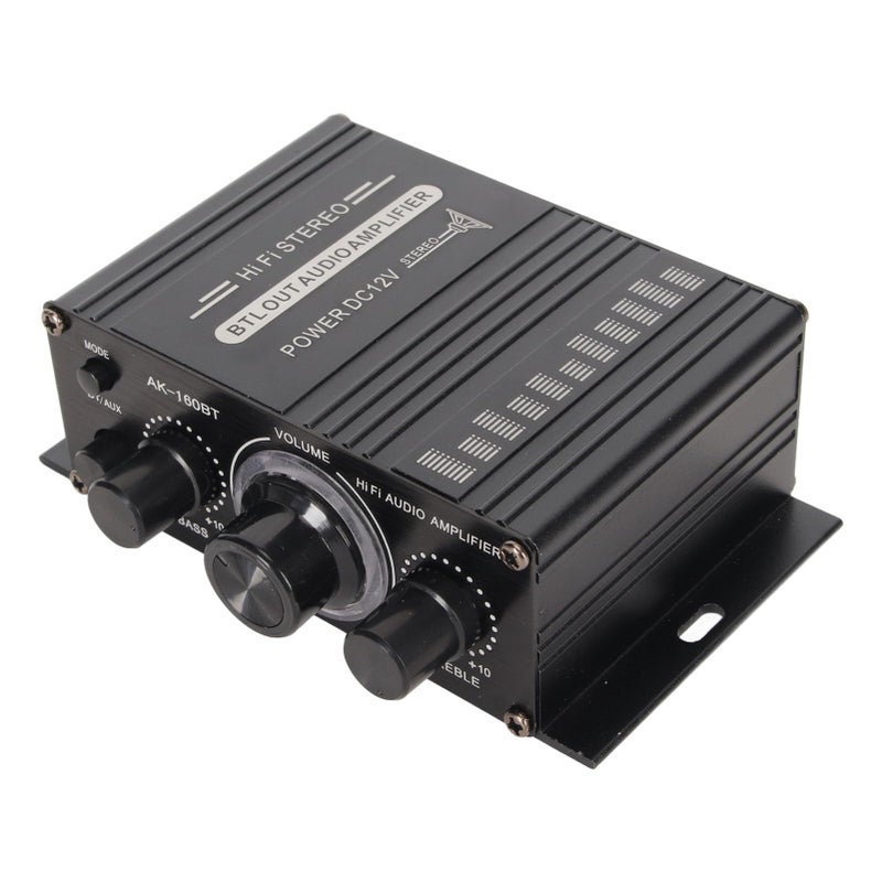Aluminium Alloy Power Amplifier 20W X 2 Wireless for Home Theater Car Audio - Image 4