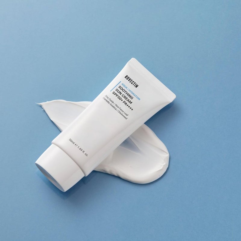 rovectin كريم الشمس المهدئ أكوا SPF50 50 مل - Image 2
