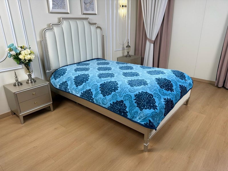 بطانية نفرين وزن 4 كيلو مقاس 200×240 سم دفء فاخر ولمسة نعومة تُغني غرفة نومك - Image 1
