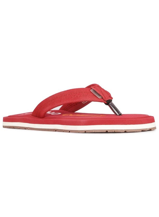 Bata Sunshine ORTHO LDS Women Casual Slipper In Red Sise- 4 - Image 1