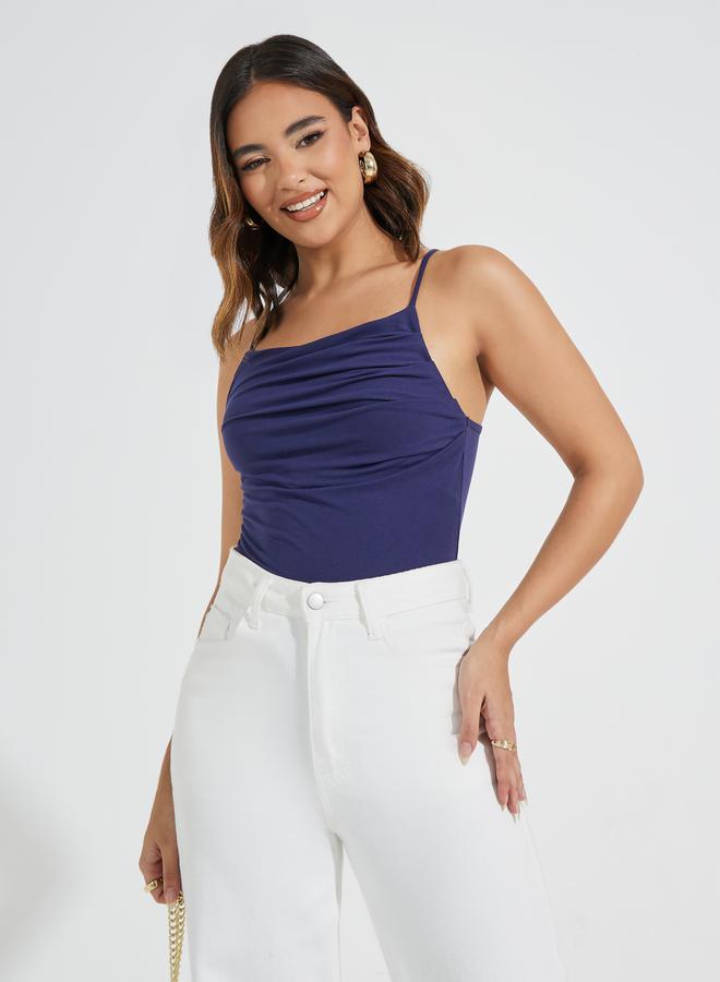 Styli Gathered Strappy Bodysuit - Image 3