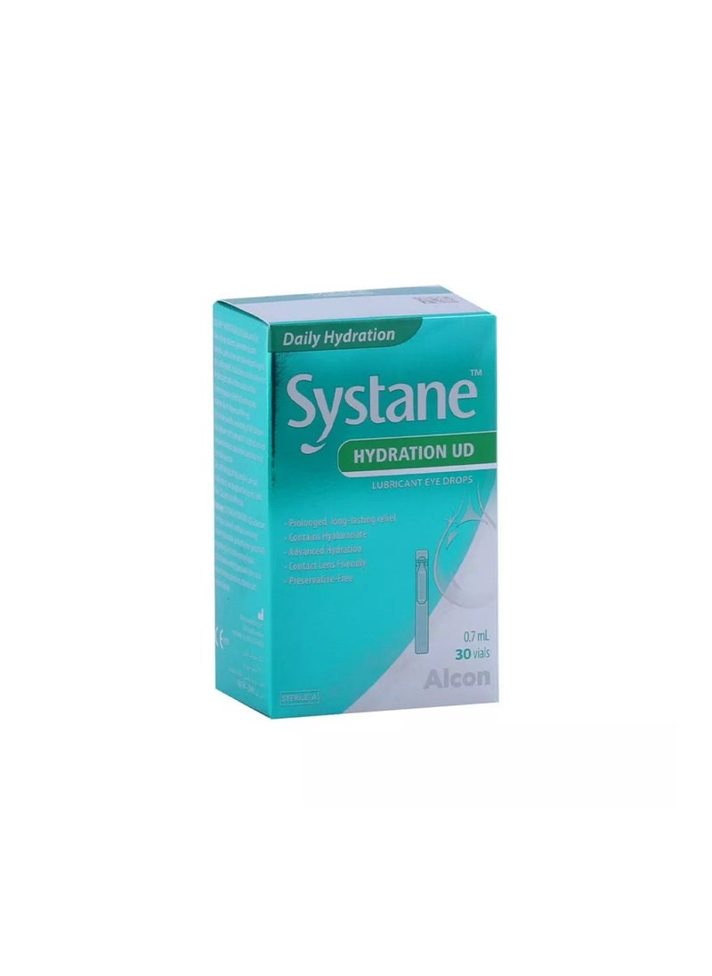 Systane Hydration Ud Eye Drops 0.7ml Vial 30'S 