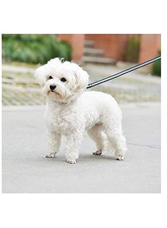 طقم مقود وطوق قابل للتعديل 15 مم من النايلون العاكس للجراء لجميع سلالات الكلاب والقطط والجراء (اللون حسب التوافر) - Image 2