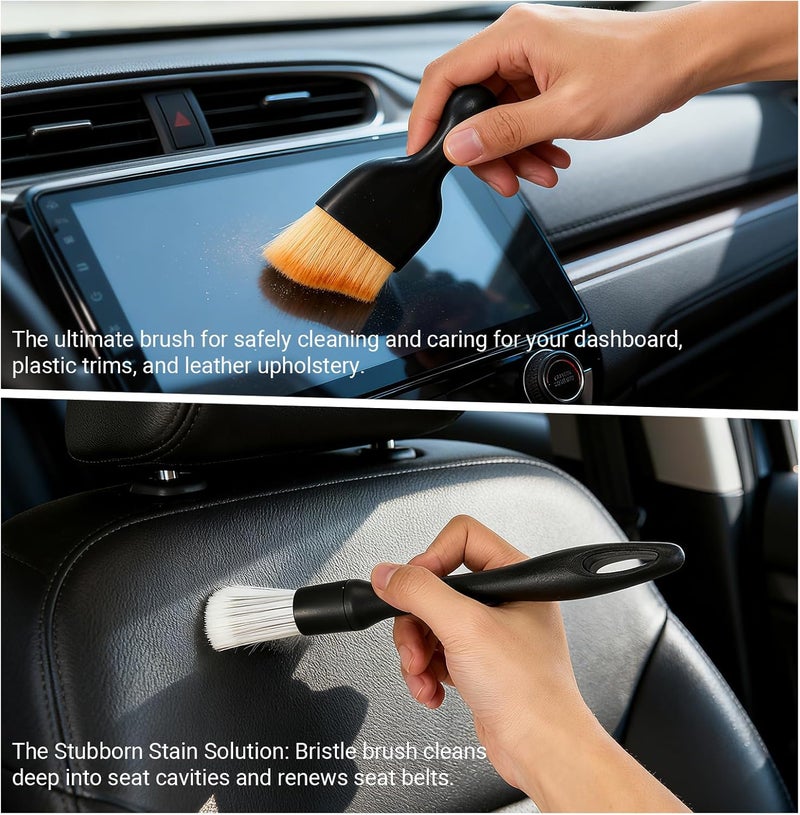 Bafeil 10PCS Car Detailing Kit with Extendable Windscreen Cleaner Tool - Image 4