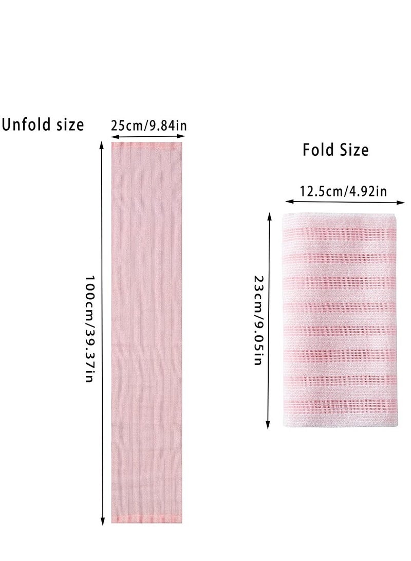 Zikra 2 Pack Magic Body Back Scrubber for Shower Back Washer for Shower Bath Wash Cloth Washcloth to Body Cleaning Massage - Image 2