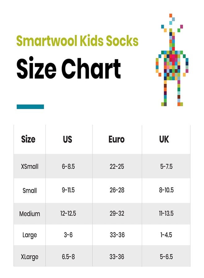 Smartwool Kids' Ski Light Cushion OTC Socks - Image 3