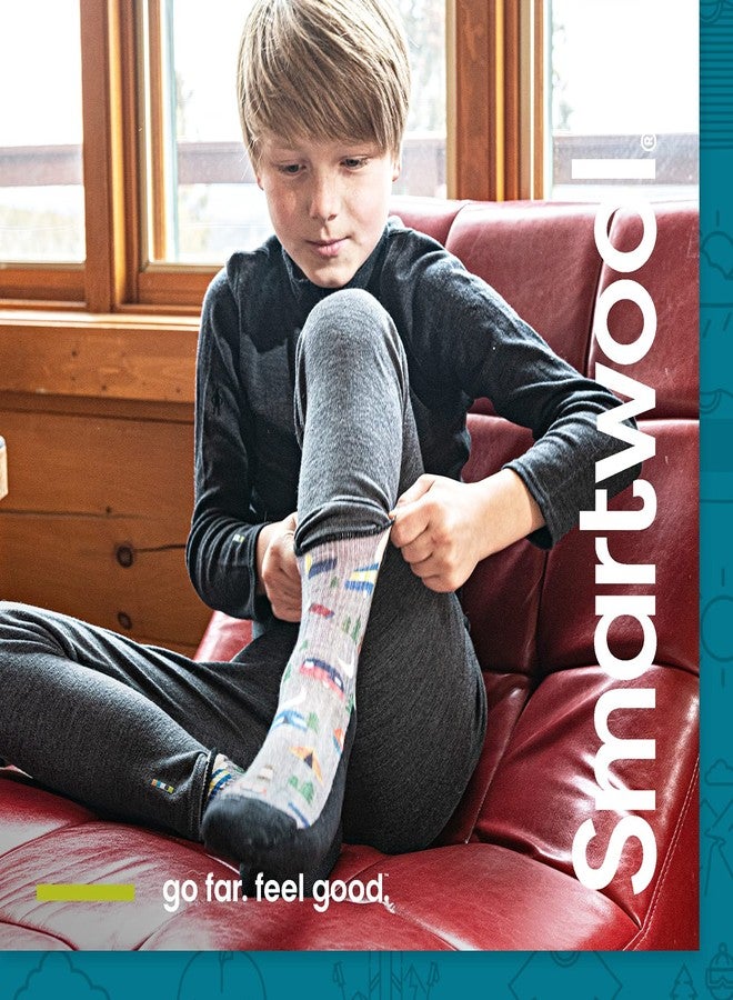Smartwool Kids' Ski Light Cushion OTC Socks - Image 5