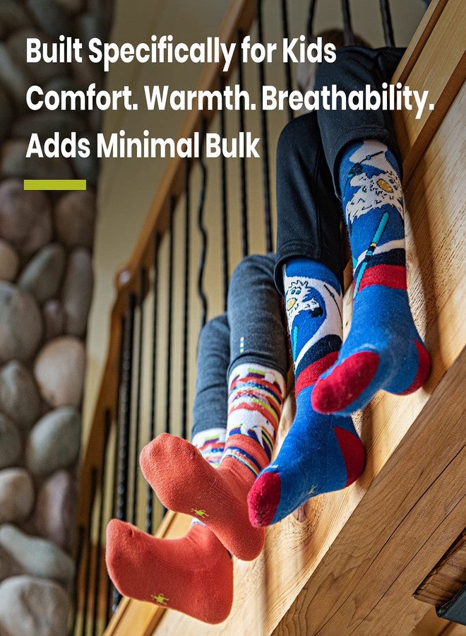 Smartwool Kids' Ski Light Cushion OTC Socks - Image 2
