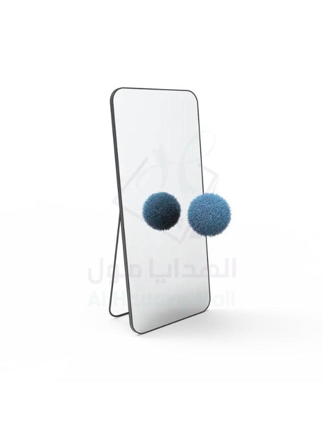 مرآة عمودية عصرية مع ستاند – 160×50 سم - Image 2