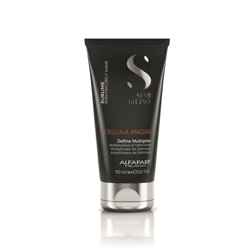 ALFAPARF MILANO Semi di Lino Sublime Cellula Madre Define Multiplier for Wavy and Curly Hair - Adds Definition and Control for Healthy Hair - Protects and Enhances Cosmetic Color - (5.07 fl. oz.) - Image 1