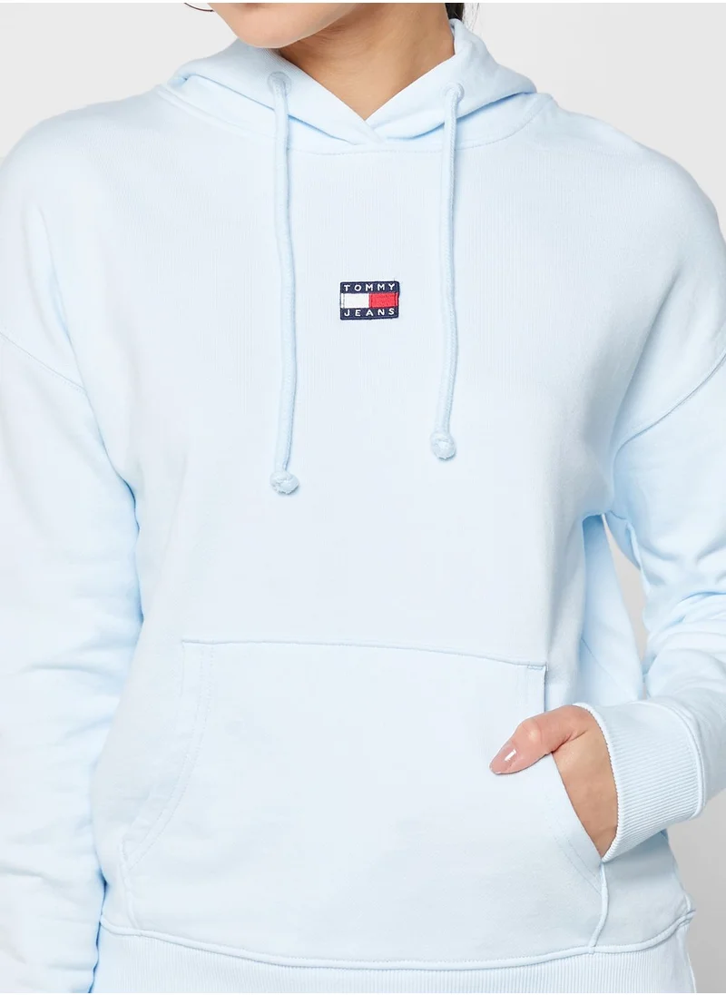 TOMMY JEANS Logo Detail Hoodie