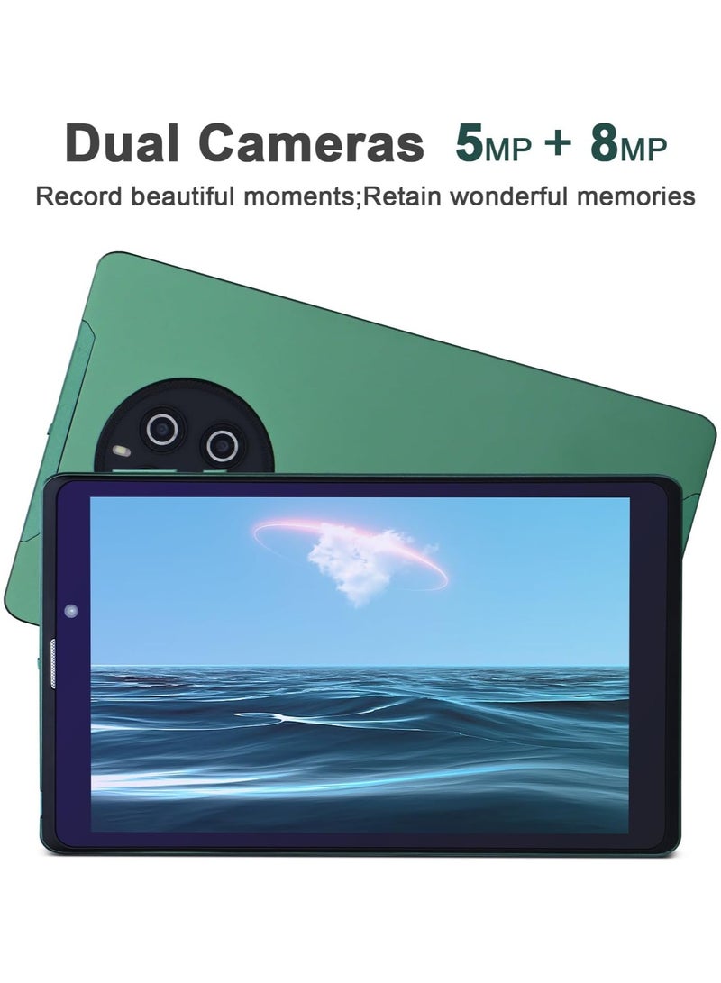 ريبنيو C idea Tablet CM815 شاشة 8 بوصة اتصال LTE يدعم اتصال Wi-Fi بنطاق 5G مزود بذاكرة وصول عشوائي سعتها 8 جيجابايت ومساحة تخزين 512 جيجابايت مع غطاء متين مقاوم للصدمات (أخضر) - Image 2
