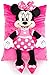 Jay Franco Disney Minnie Mouse 3D Snuggle Pillow Super Soft Plush Stuffed Animal 15 x 11 Inches Kids Bedroom Decor and Gift for Girls Official Licensed - Image 3