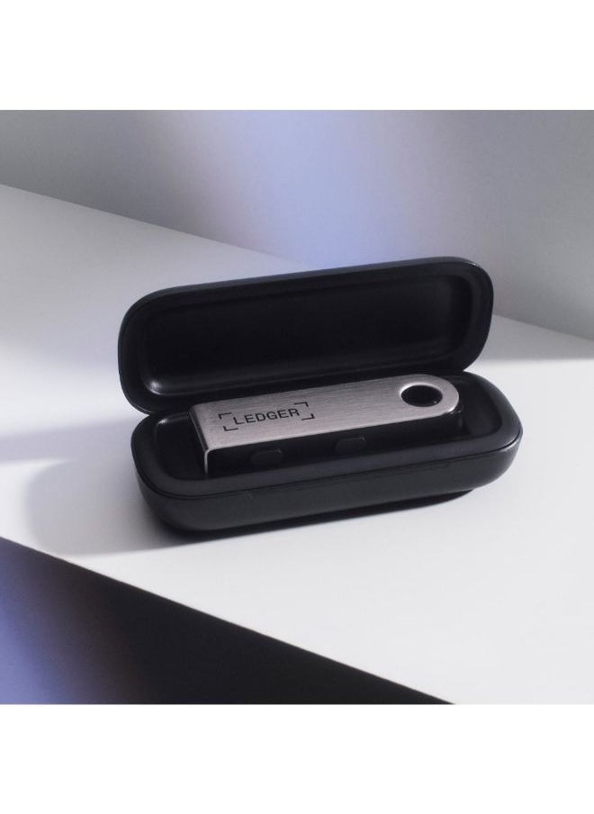 Ledger Ledger Nano S Plus Case | Secure & Protective Storage Case for Ledger Nano S Plus Hardware Wallet, Portable and Lightweight| Pebble Finish  - Image 5