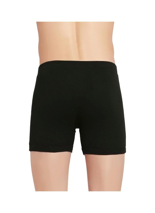 JOCKEY - Jockey 8008 Men Super Combed Cotton Rib Solid Boxer Brief with Ultra soft Concealed Waistband Pack of 2 - Image 1