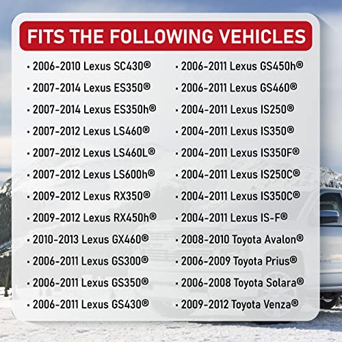 AA Ignition HID Ballast with Ignitor - Xenon Headlight Control Unit - Replaces 85967-51040, 81107-33761, 81107-30D30, DDLT003, KDLT003 -Compatible with Toyota & Lexus Vehicles - SC430, ES350, LS460, Prius, Avalon - Image 5