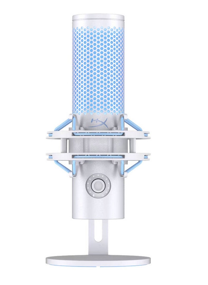 HYPER HyperX QuadCast 2 USB Microphone, Hi-Res Studio-Quality Recording Microphone , Frost | QuadCast 2  - Image 1