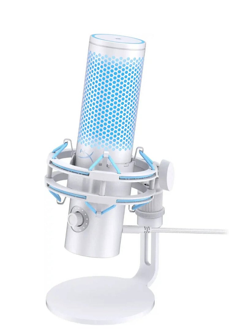 HYPER HyperX QuadCast 2 USB Microphone, Hi-Res Studio-Quality Recording Microphone , Frost | QuadCast 2  - Image 3