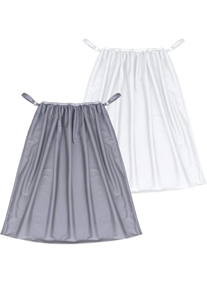 Biloban Reusable Diaper Pail Liner Bags 2 Pack for Ubbi Diaper Pail, Waterproof, Larger Capacity and Washable Wet Bag for Cloth Diaper, Laundry, Kitchen Garbage - Image 1