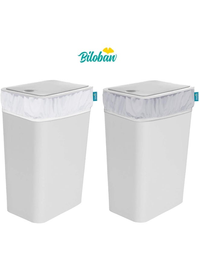 Biloban Reusable Diaper Pail Liner Bags 2 Pack for Ubbi Diaper Pail, Waterproof, Larger Capacity and Washable Wet Bag for Cloth Diaper, Laundry, Kitchen Garbage - Image 2