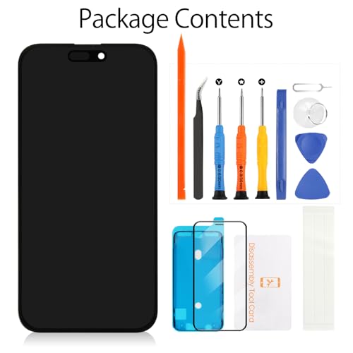 Olivechard TFT for iPhone 14 Pro Max LCD [120Hz Promotion+Proximity Sensor Cable] Screen Replacement Display Touch Digitizer Assembly A2894 A2651 A2893 A2895 with Repair Tools - Image 4