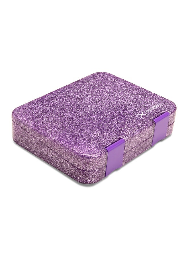 Hydrobrew Sparkle Bento Lunch Box w/ SipSwitch Insulated Water Bottle 720ml | Tritan Leakproof Meal Box – Berry - Image 5