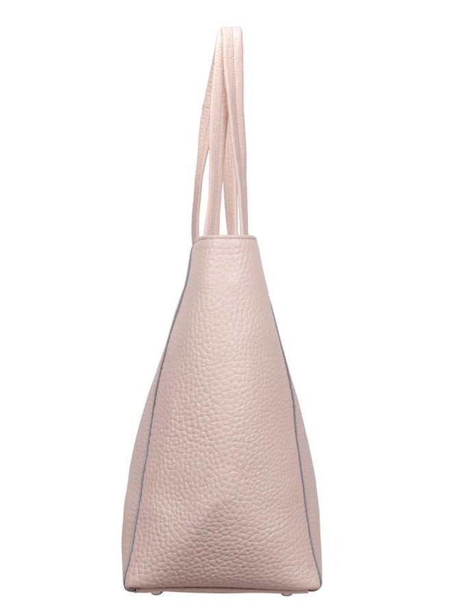 ANTONIO VALERIA Avery Leather Tote/Top Handle Shoulder Bag for Women, Nappa Cream, Medium, Tote Shoulder Bag - Image 4