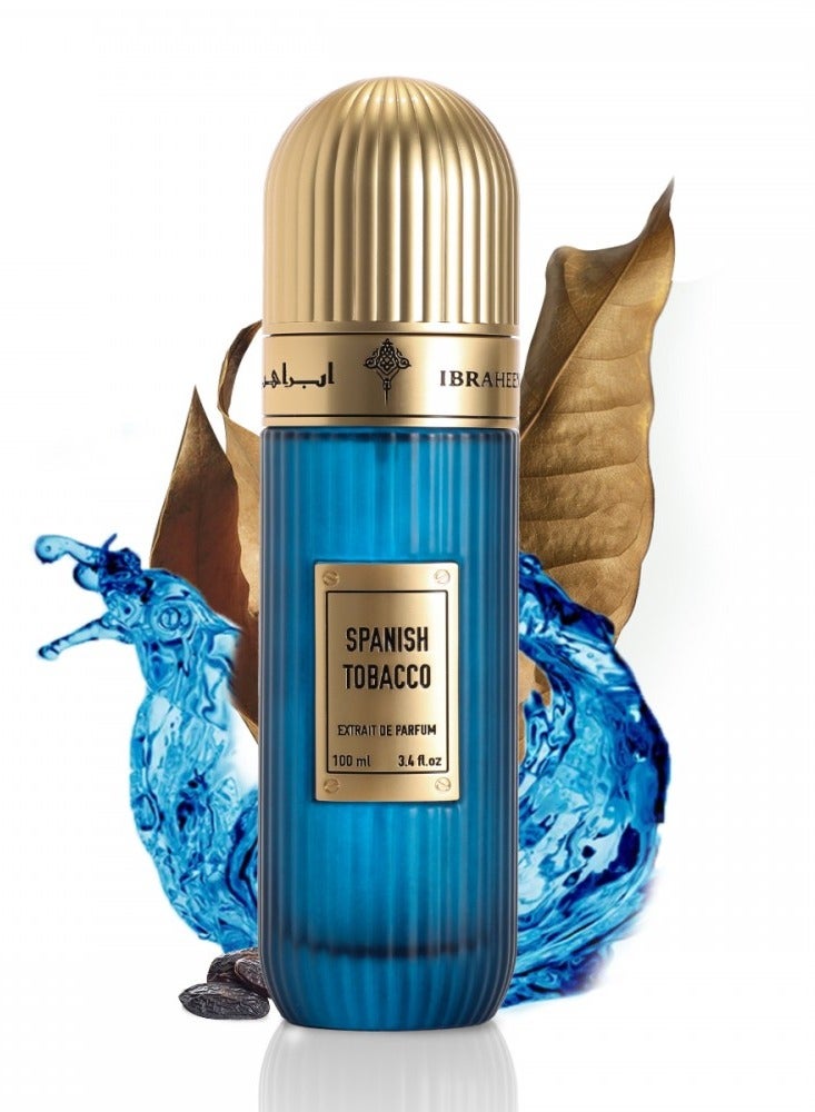 IBRAHIM ALQURASHI Spanish Tobacco perfume 100ml - Image 1
