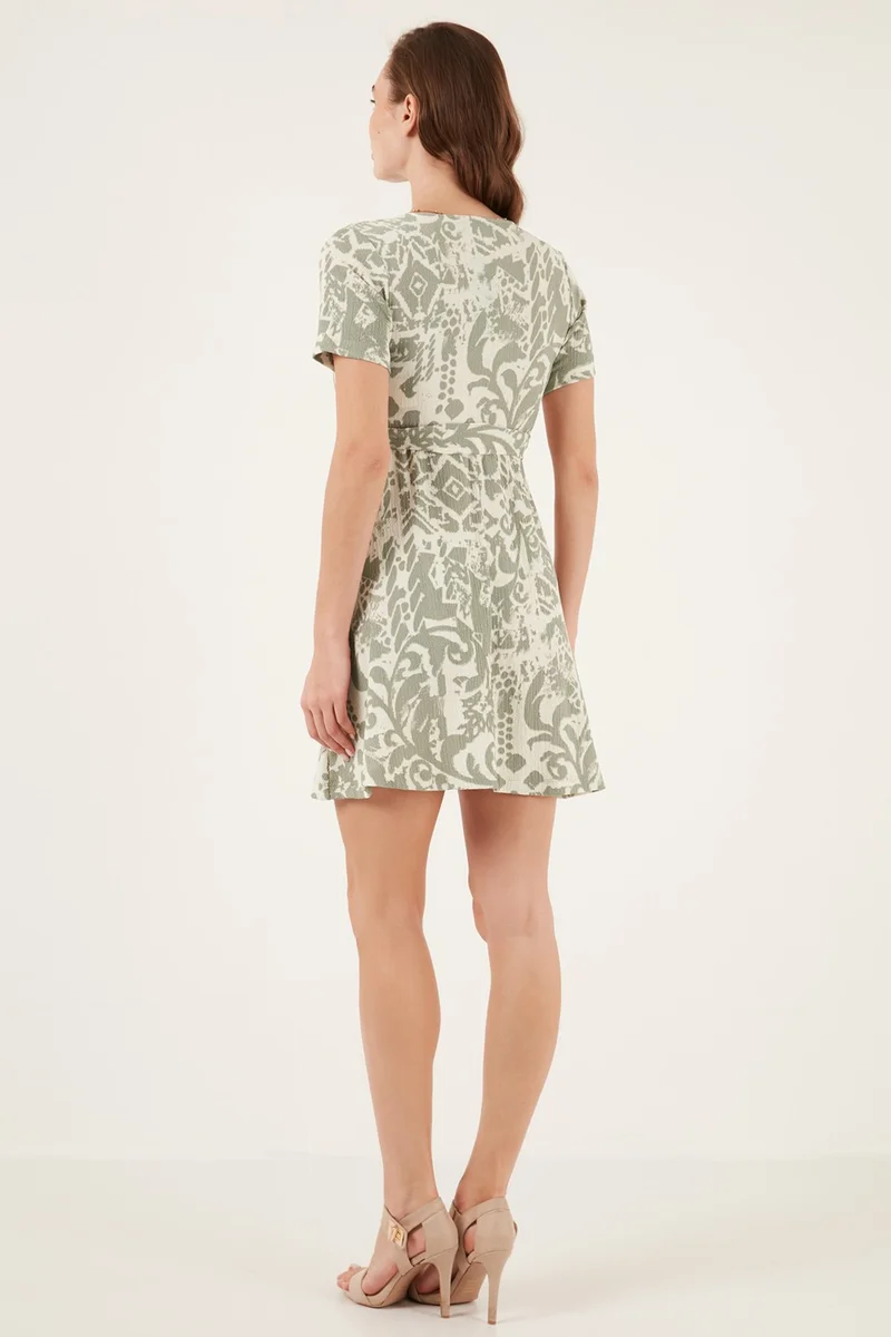Lela Printed Mini Dress