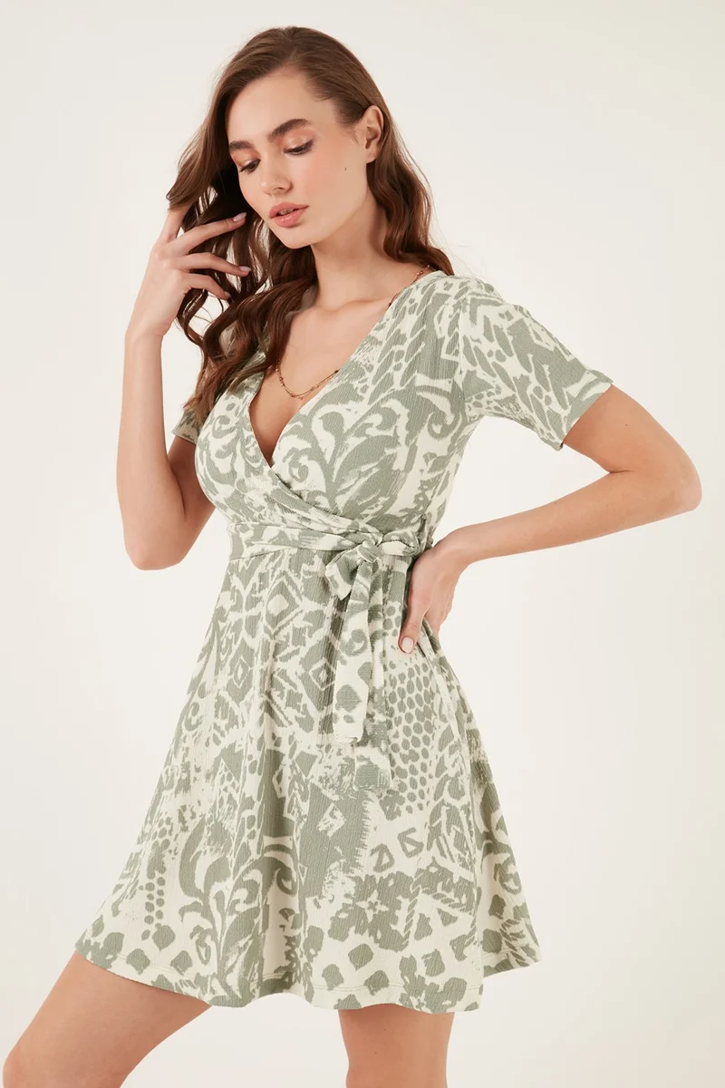 Lela Printed Mini Dress