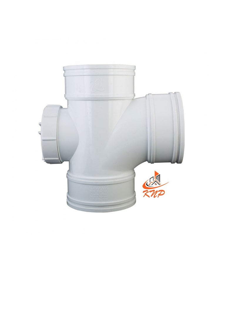 KNP UPVC Door Tee 4" - Image 1