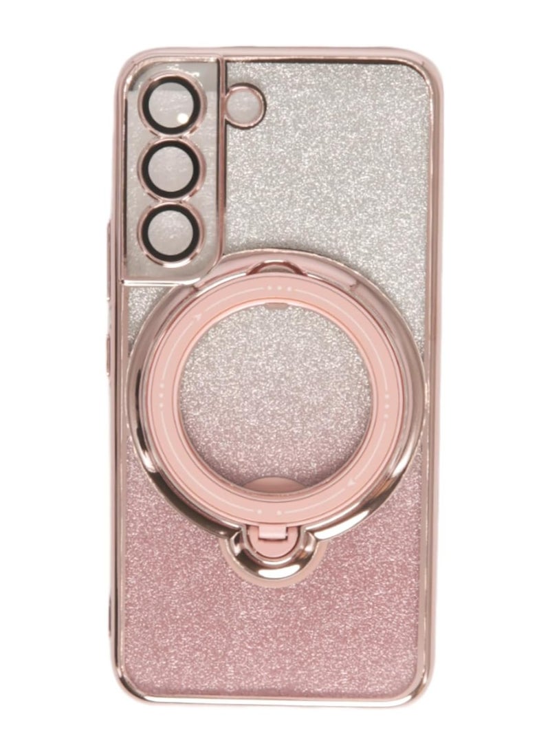 LIMITLESS Case for Samsung Galaxy S22 Compatible with Magnetic Case, Back Protector Cover Slim Fit Soft, Scratch-Resistant Phone, Magnetic Non-Yellowing, Shockproof Case, Pink Gradient  - Image 1