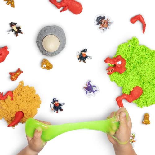 ZURU SMASHERS Smashers Dino Island Mini Egg Spinosaurus by ZURU Prehistoric Discovery Toy with 10 Surprises Dinosaur Toys Slime Sand and More Age 5 - Image 5