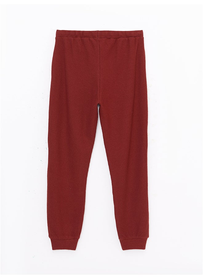 LC WAIKIKI - Women's Elastic Waist Plain Jogger Pajama Bottom - Image 1