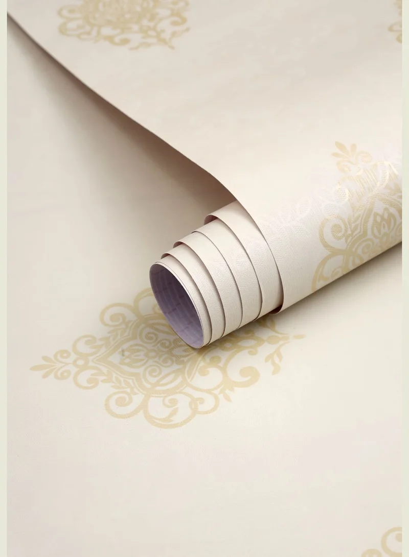 Wallopedia Floral Printed Self Adhesive Home Decor Wallpaper Sticker (45cm*500cm)