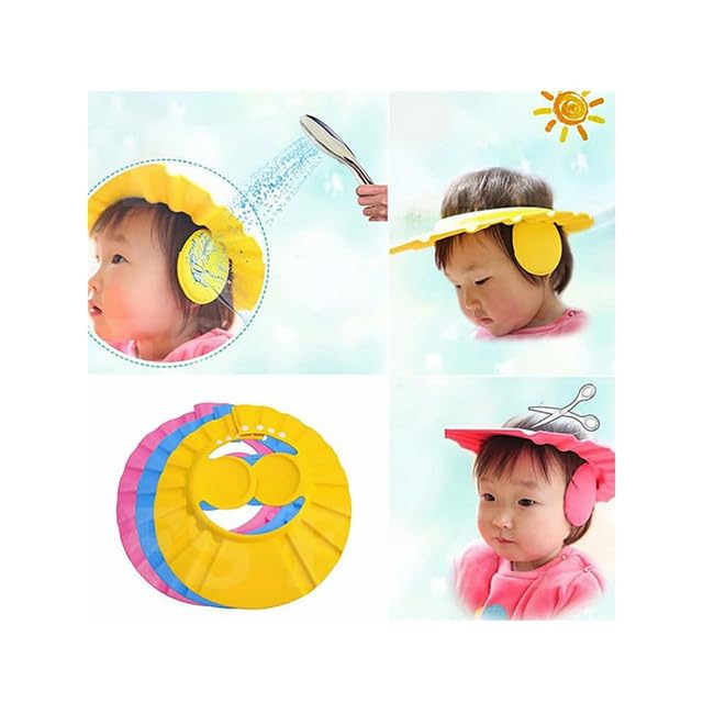 Kids,Children,Makes the Baby Bath More Shower cap (Pack of 1) - Image 4