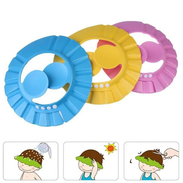 Kids,Children,Makes the Baby Bath More Shower cap (Pack of 1) - Image 3