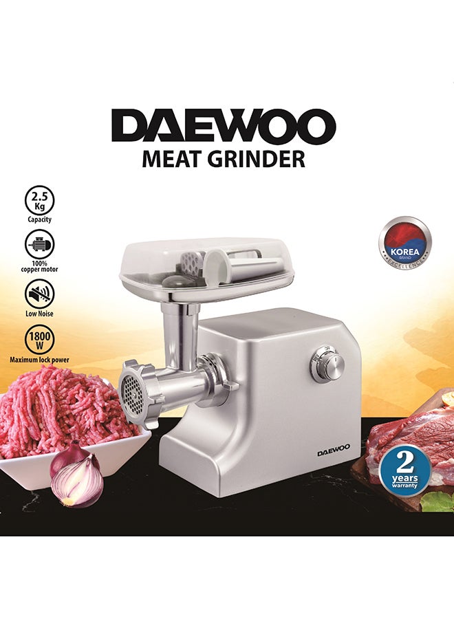 DAEWOO Meat Grinder, Sausage And Kubbe Attachment - Image 3