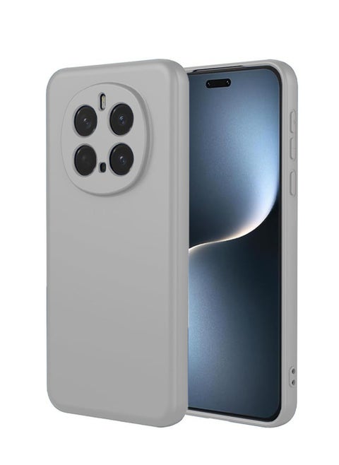 Honor Magic7 Pro 5G 2024 Premium Soft Liquid Silicone Case Cover - Grey