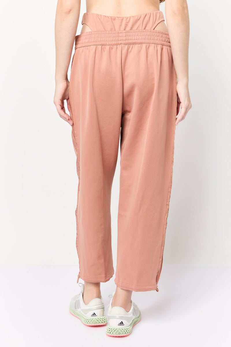 adidas Originals Women Loose Fit Training Track Pants, Brown  - Image 2