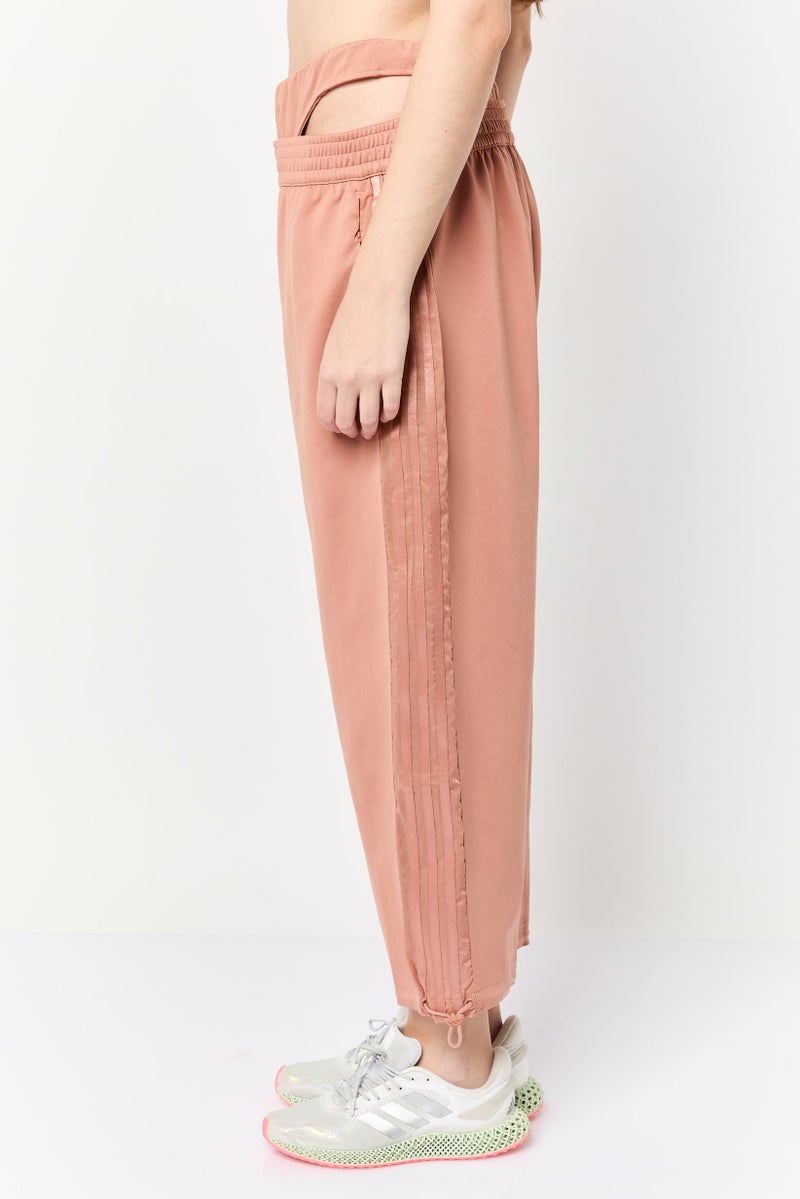 adidas Originals Women Loose Fit Training Track Pants, Brown  - Image 4