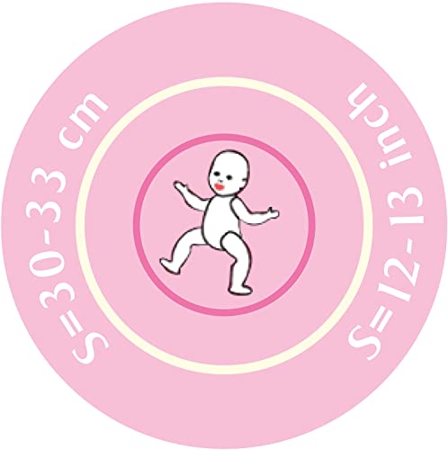 Götz Gotz Basic Care Potty Training Set for Baby Dolls up to 16.5" - Includes Potty, Bib, Diaper, Milk Bottle and Juice Bottle - Image 5