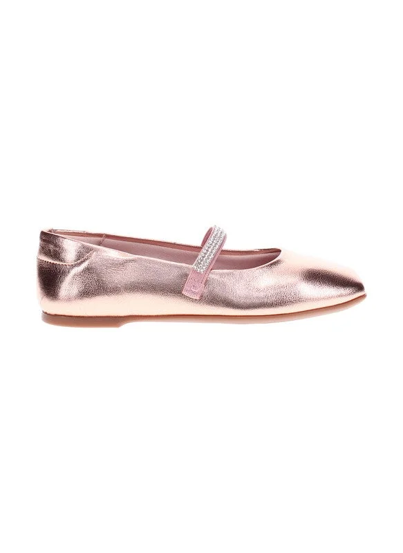 موليكينها Molekinha Junior Girls Ballerinas Gold | Made In Brazil